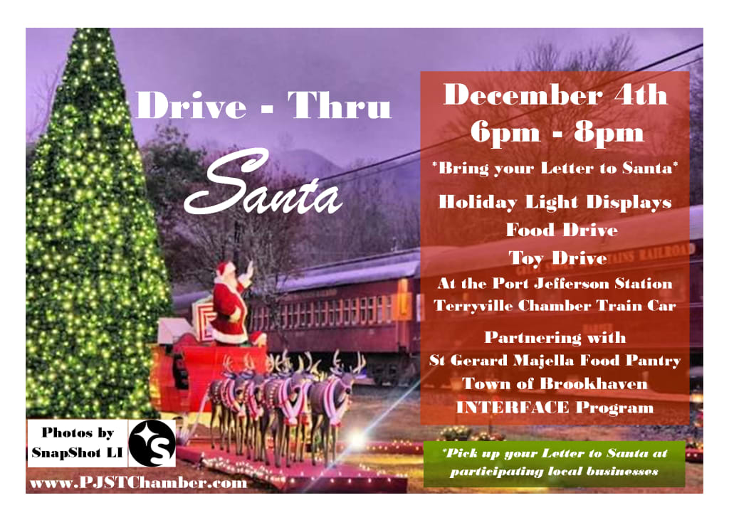 Drive Thru Santa Flyer 2021