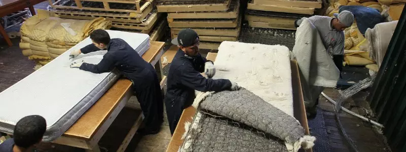 recycling a mattress