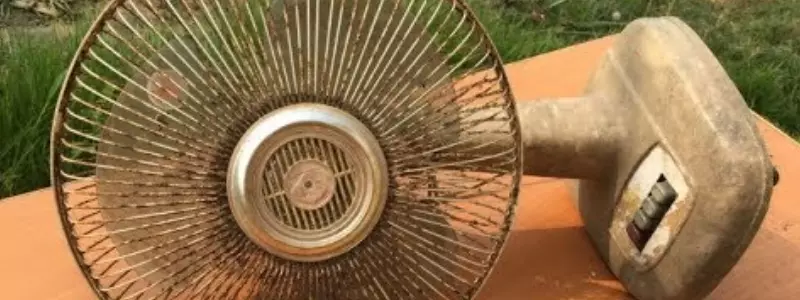 what do you do with old electric fans