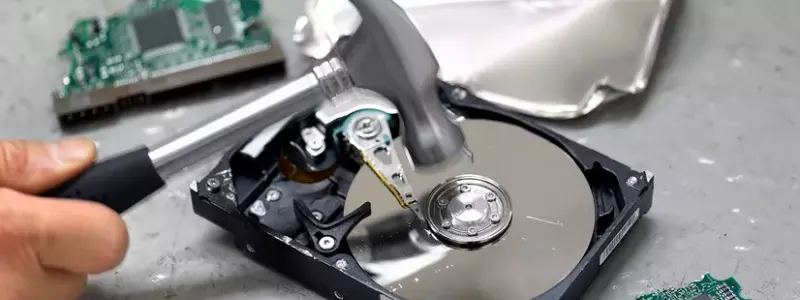 how to destroy a hard drive