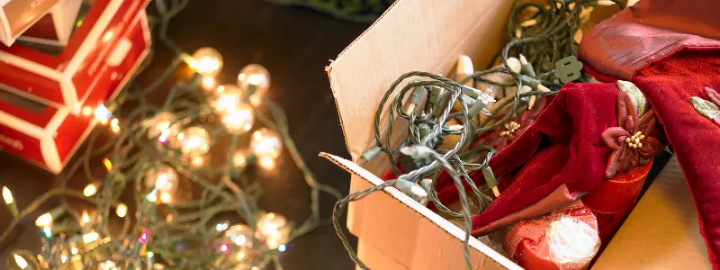 recycling christmas lights