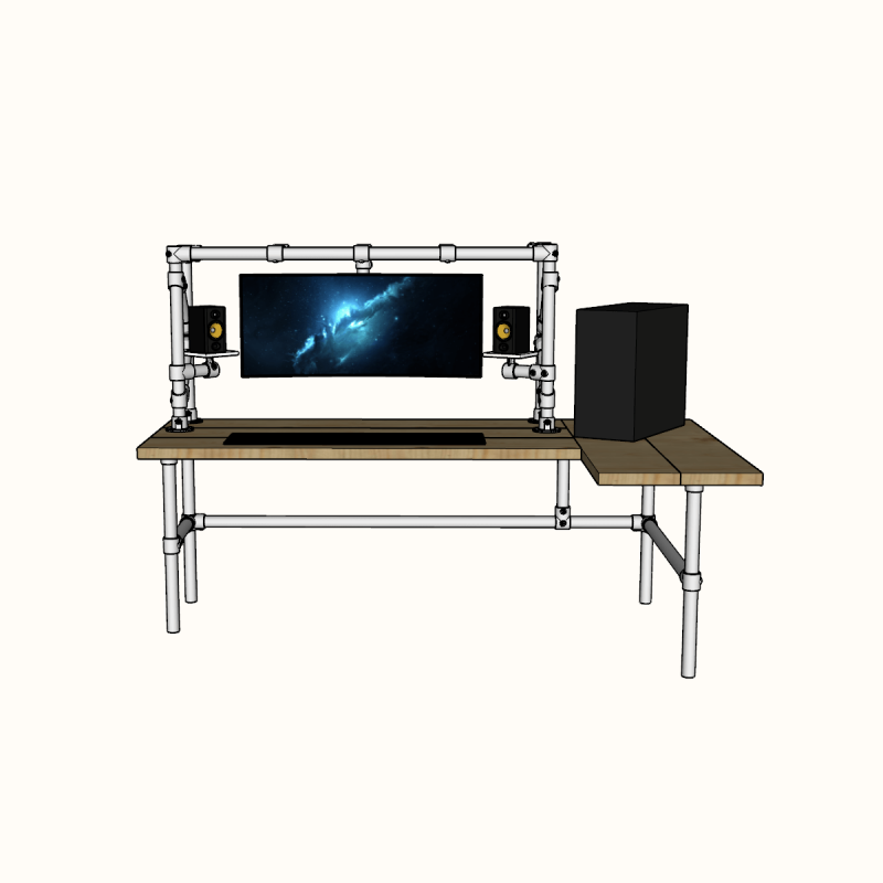 Streaming Desk For Twitch Diy Build Diary With Plans Ethan Thompson