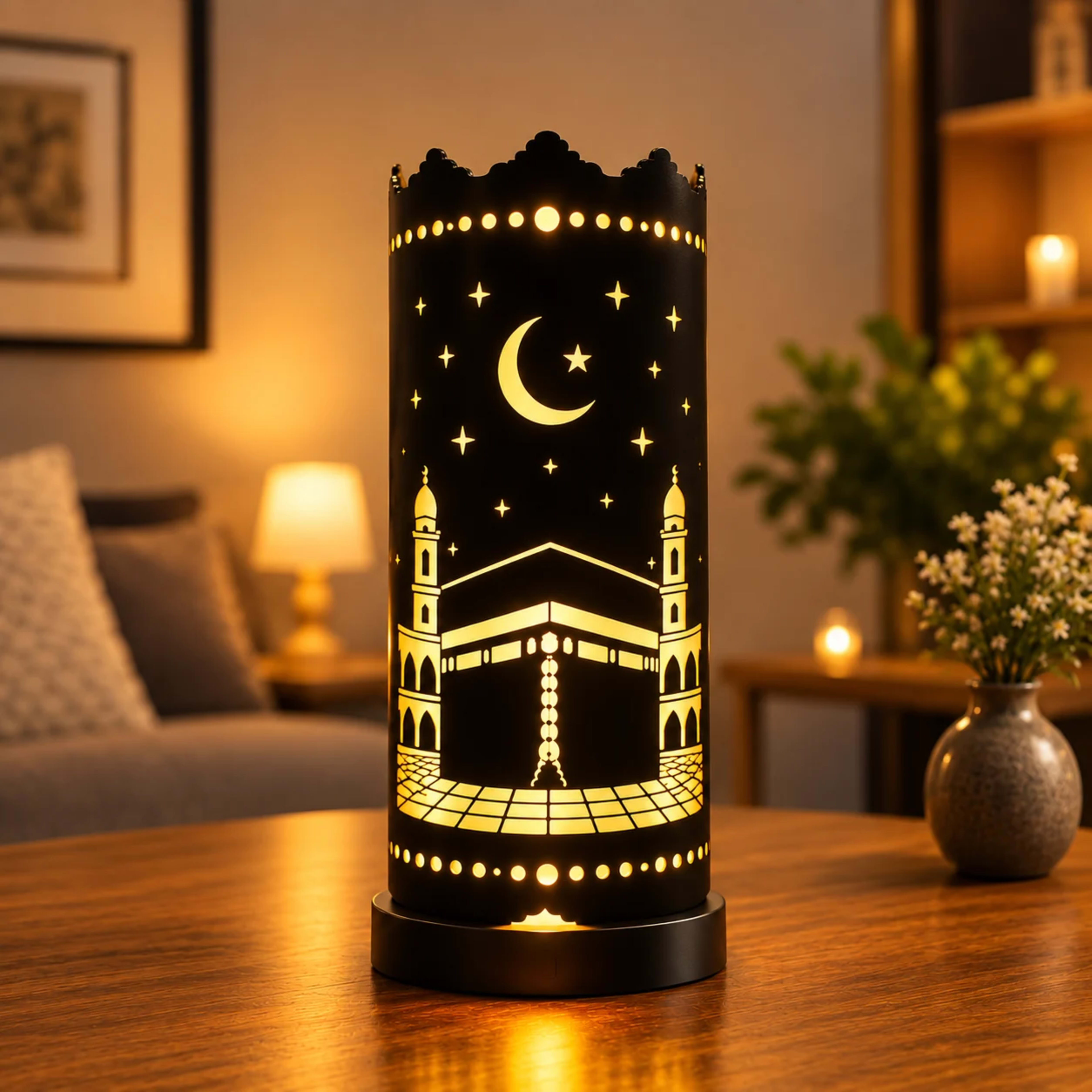 Kaaba Islamic Night Lamp | কাবা শরীফ ডিজাইনের LED লাইট |