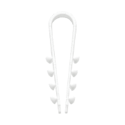 KABEL/RØRFESTE DKS 6-20 HVIT