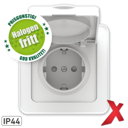 X.STIKK INNF M/J ENKEL IP44