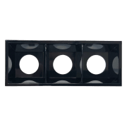 COLD 3 FRONT RING BLACK