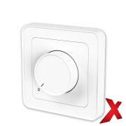 X.DIMMER INNF 2POL UNIVERSAL