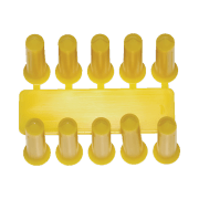 PLASTPLUGGER, 5X25MM - GULE