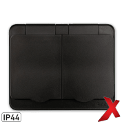 X.STIKK INNF M/J DOBBEL IP44