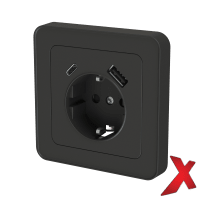 X.STIKK INNF ENKEL M/USB A+C