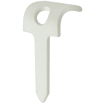 KLAMMER TP-O-25 HVIT 200PK