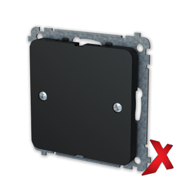 X.BLINDPLATE M/FESTERAMME