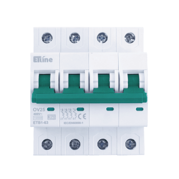 ETLINE OVERLASTVERN 4P 25A