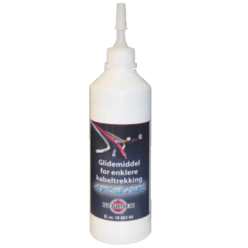 GLIDEMIDDEL FOR KABELTREKKING