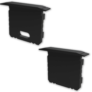 ETLED STRIP ENDEKAPPE HØY SORT