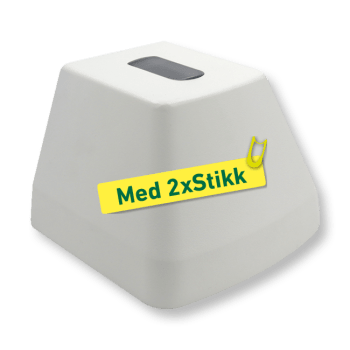 ETLED FROST HVIT M/2xUTTAK