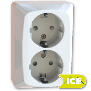 STIKK PÅVEGG M/J DOBBEL