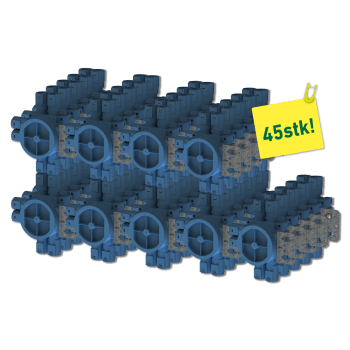 VEGGBOKS UNIVERSAL 6-LØP BULK