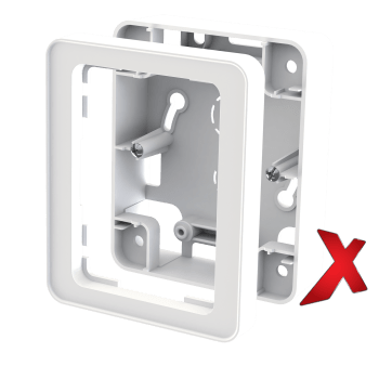 X.PÅVEGGSKAPPE DOBBEL STIKK