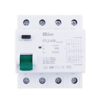 ETLINE JFB 4P4M 63A 30mA