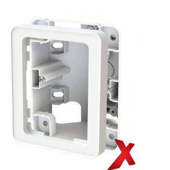 X.HJØRNEKAPPE FOR DOBBEL STKK