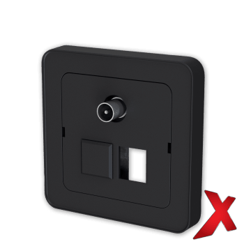 X.DEKSEL 2XRJ45+KOAX