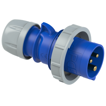 STØPSEL 230V, 216-6 2P+J IP67