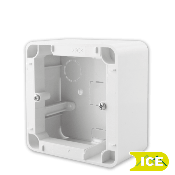 PÅVEGGSKAPPE 40MM ENKEL