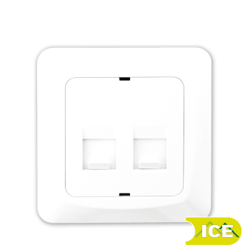 DATA DEKSEL 2xRJ45 RETT