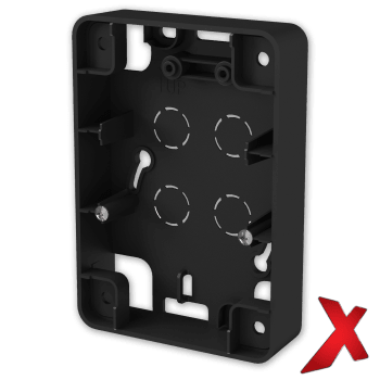 X.PÅVEGGSKAPPE DOBBEL STIKK