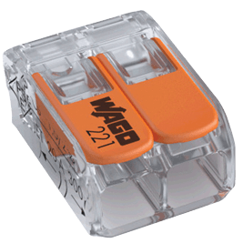 INNSTIKK WAGO S-221 2X0,14-4MM