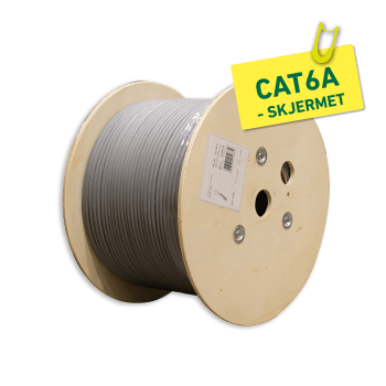 CAT6A F/FTP LSZH GRÅ