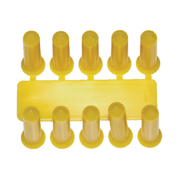 PLASTPLUGGER, 5X25MM - GULE