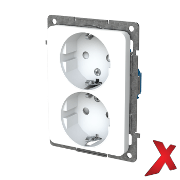 X.STIKK INNSATS DOBBEL 2S LAV