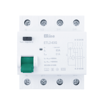 ETLINE JFB 4P4M 63A 100mA