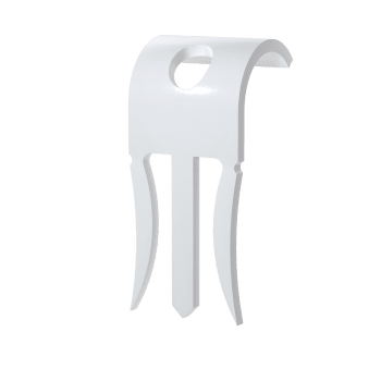 GIPSKLAMMER G-R-13 HVIT 200PK