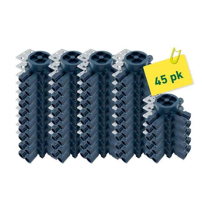 VEGGBOKS UNIVERSAL 6-LØP BULK