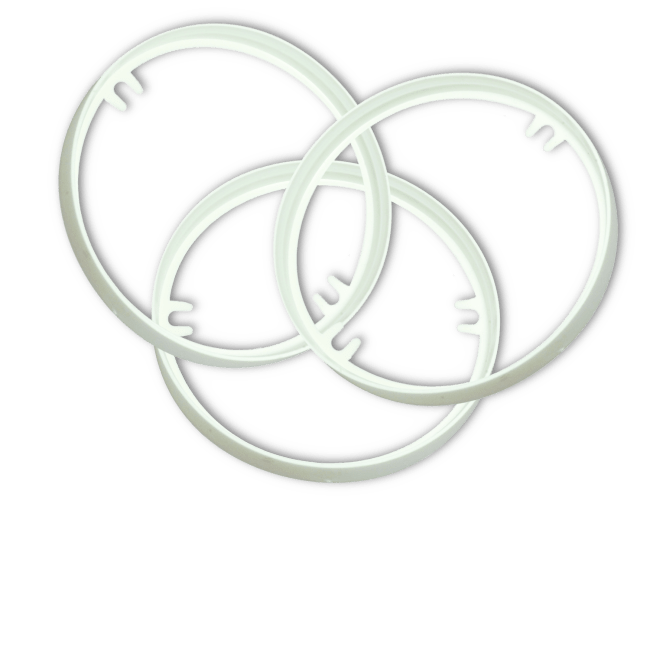 UTFORINGSRING FOR VEGGBOKS 7MM