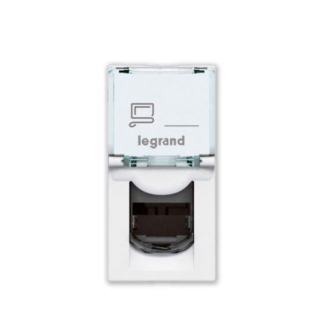 RJ45 KAT 6A UTP, 1 MOD