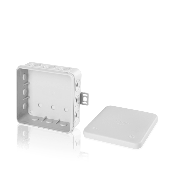 KOBLINGSBOKS E-125 IP54 HVIT