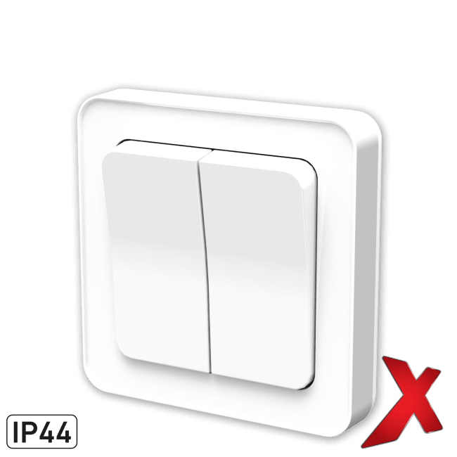 X.BRYTER INNF KRONEVENDER IP44