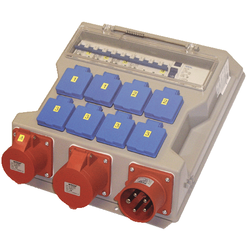 400V BYGGSENTRAL IP44, 432-6 I