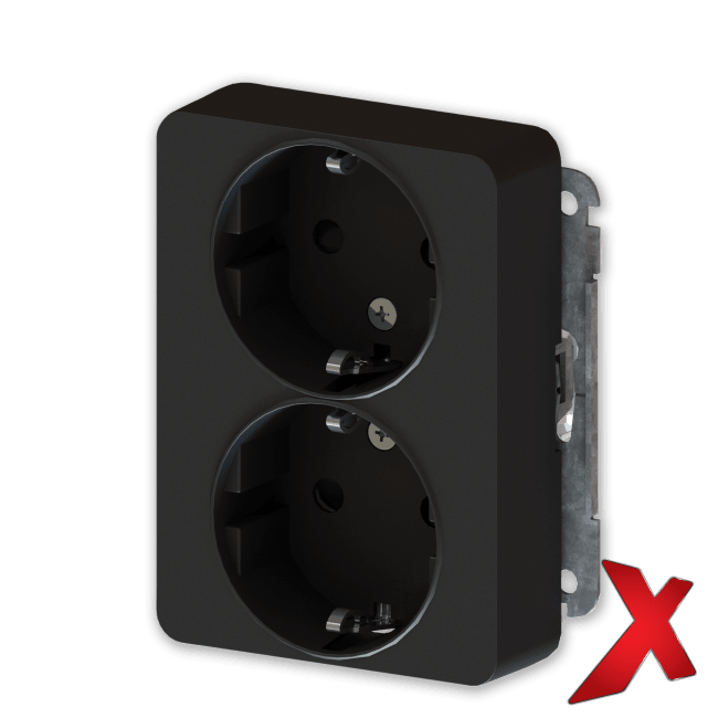 X.STIKK INNSATS DOBBEL 2S HØY