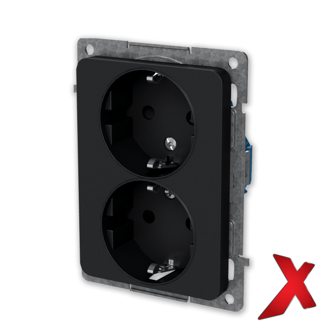 X.STIKK INNSATS DOBBEL 2S LAV