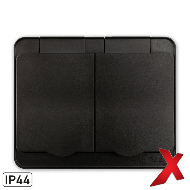 X.STIKK INNF M/J DOBBEL IP44