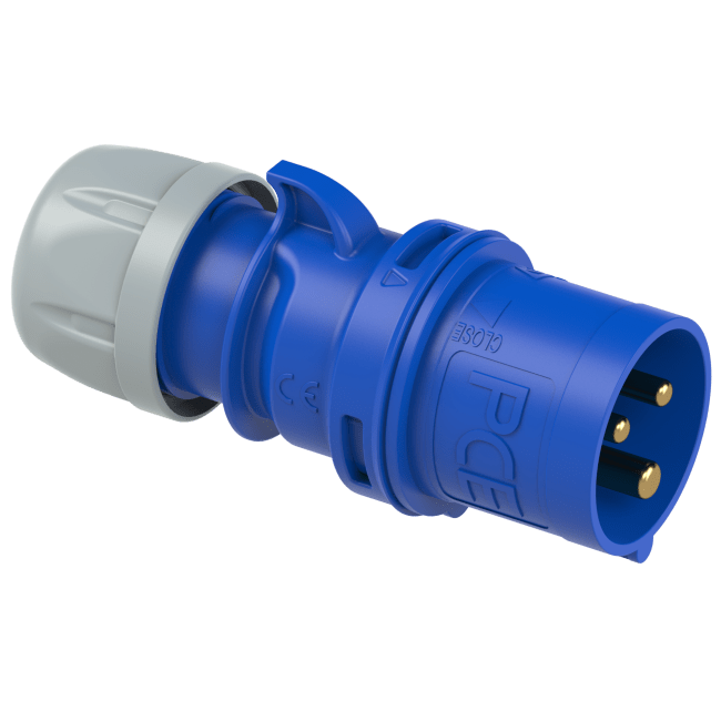 STØPSEL 230V 2P+J 232-6 IP44