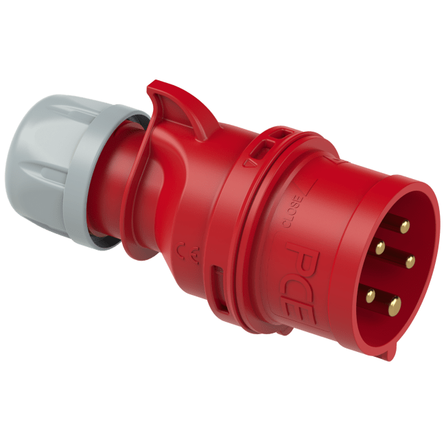 STØPSEL 400V, 432-6 3P+N+ J