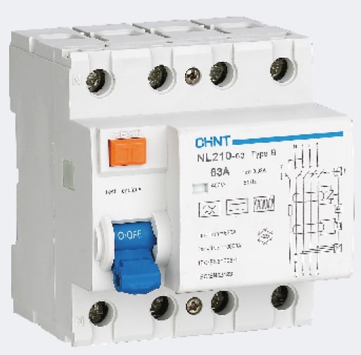 JORDFEILBRYTER 4P TYPE B 100mA 63A