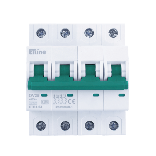 ETLINE OVERLASTVERN 4P 25A