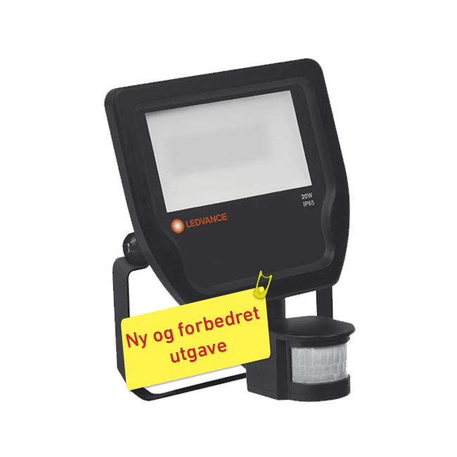 LED FLOODLIGHT 20W M/SENSOR